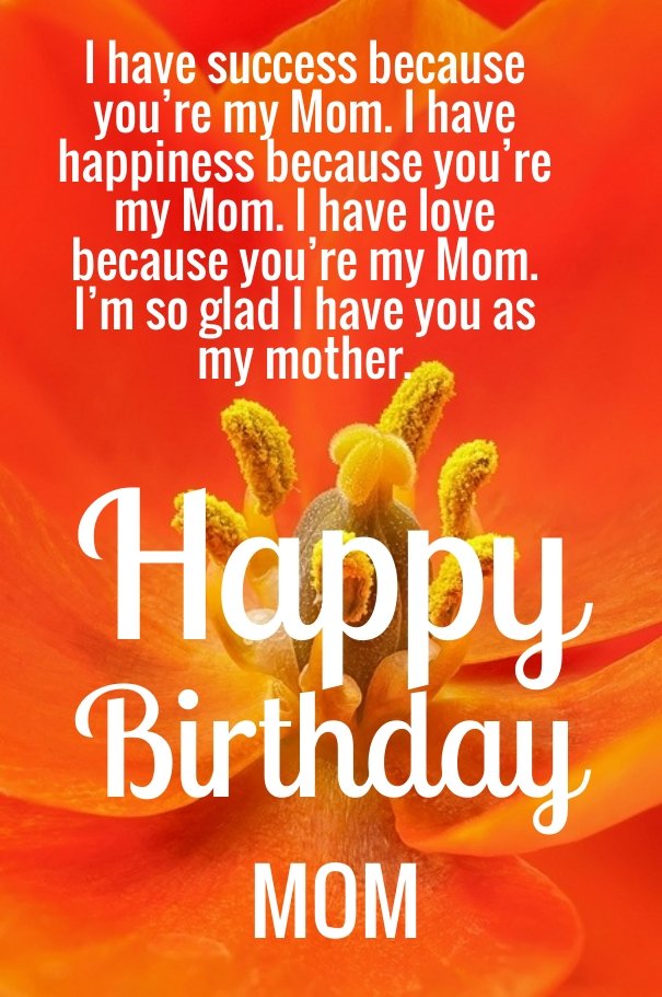 What To Tell Your Mother On Her Birthday