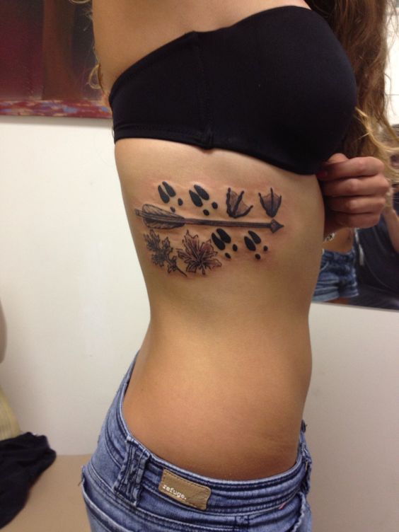 35 Stunning Side Tattoos For Girls | Side Tattoo Designs - Part 29