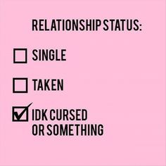 Relationship status check box