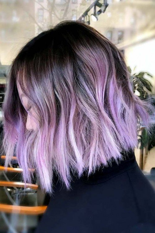 30 Purple Balayage Hairstyle Looks