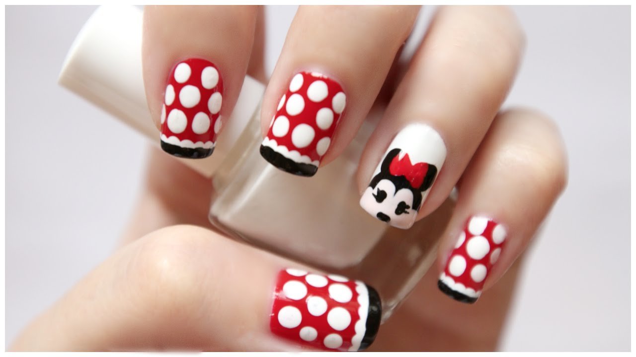 Disney Minnie Mouse Nail Art Decals - wide 2