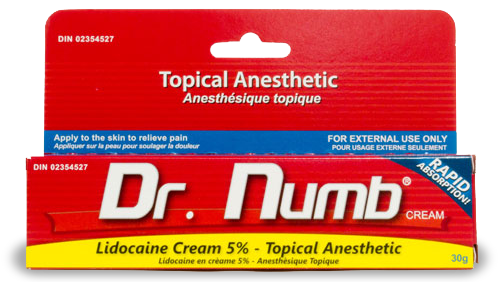 dr numb cream