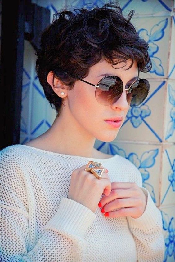 Curly Pixie Cut Girlterestmag