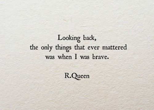 I Was Brave