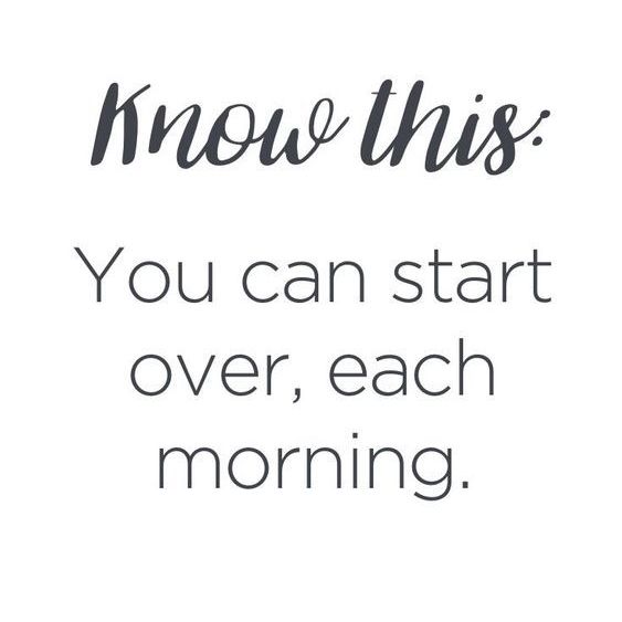 you can start each day quote