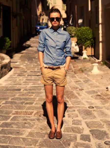 Tomboy Outfits with Boy Shorts
