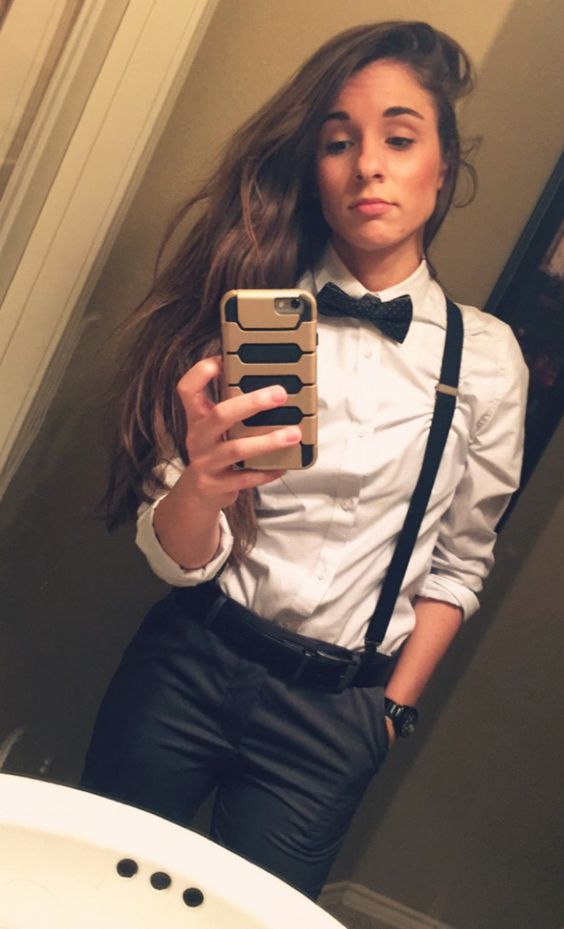 Toyboy Outfit with Bow Tie and Braces