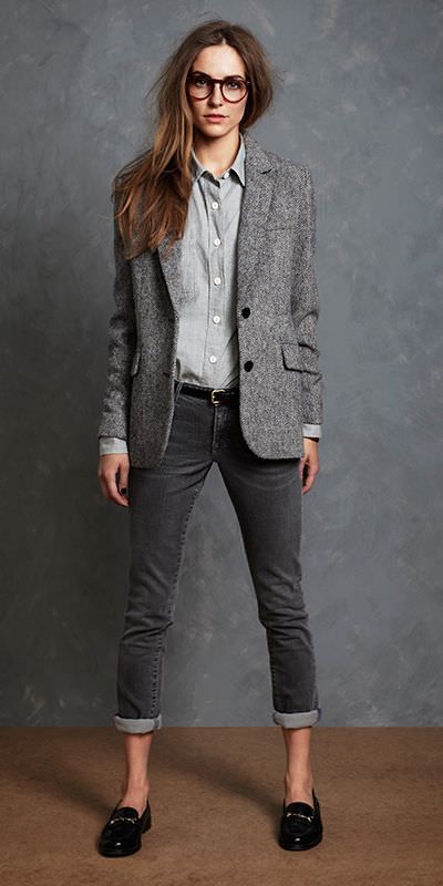 Shades of Grey Tomboy Outfits