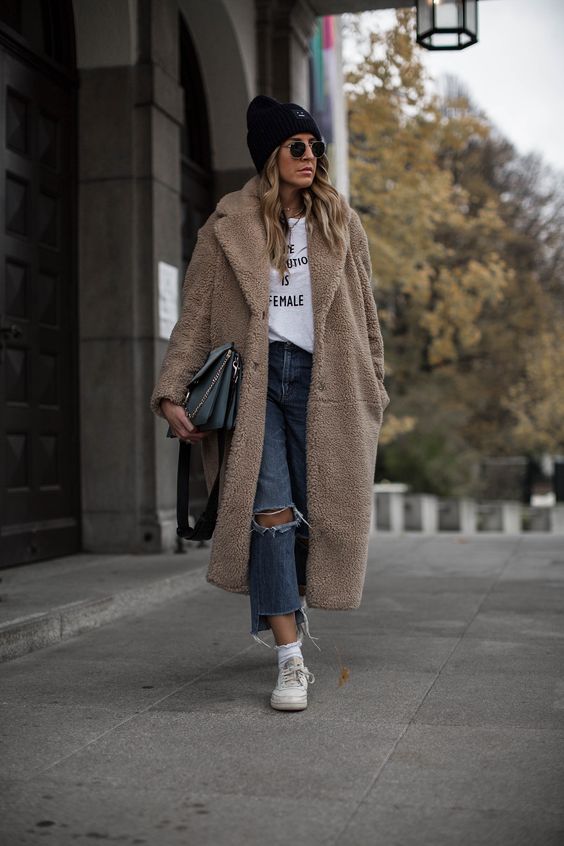 The Teddy Coat Tomboy Outfit