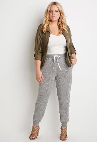 spring sweatpants outfit