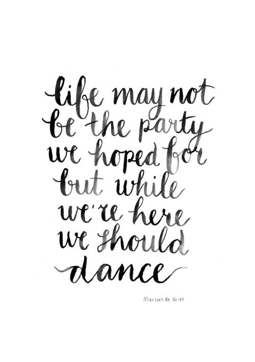 Dance Party Quotes