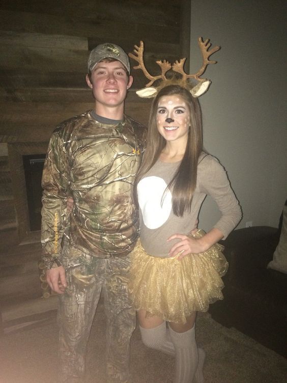 Hunter and Deer