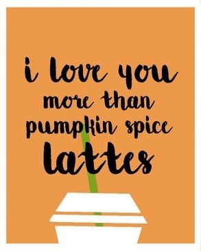 Pumpkin Spice Lattes