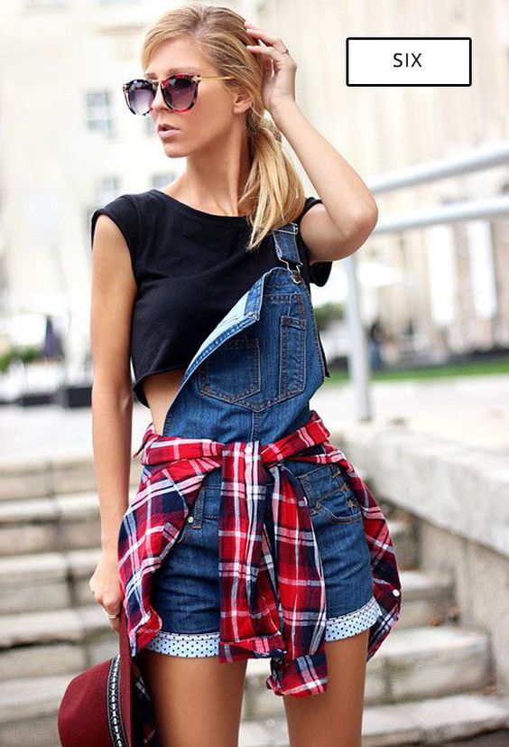 easy overall outfit