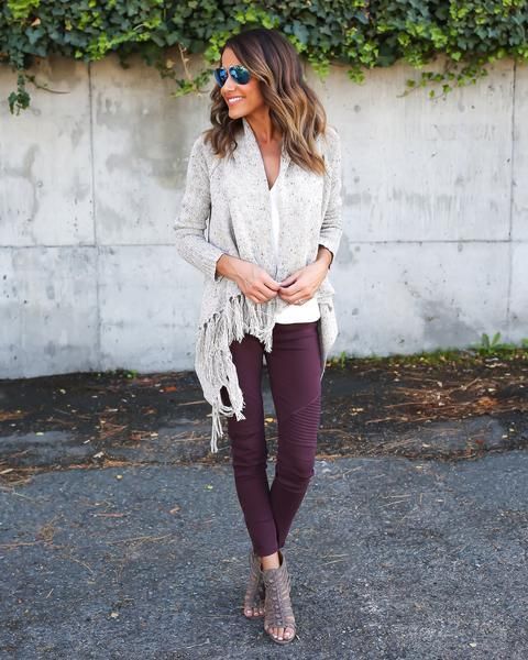 spring legging outfit