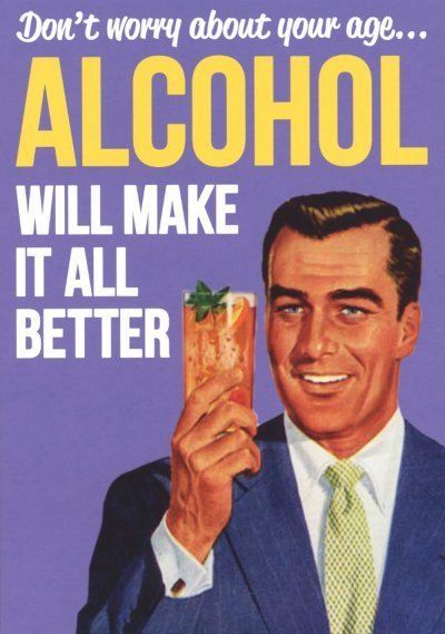 Alcohol Funny Birthday Quotes