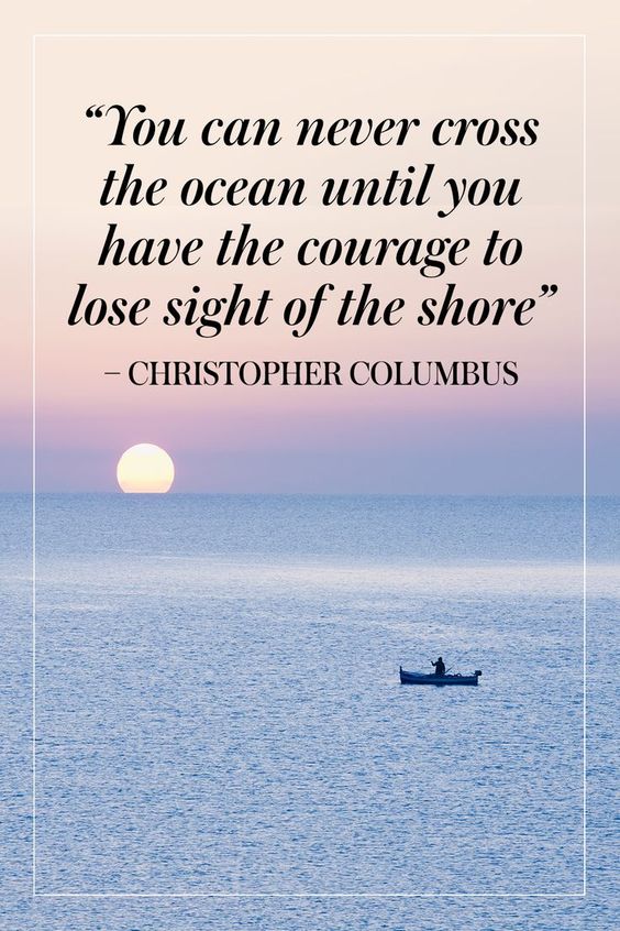 Courageous Ocean Quotes