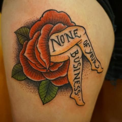 Flower Feminist Tattoos
