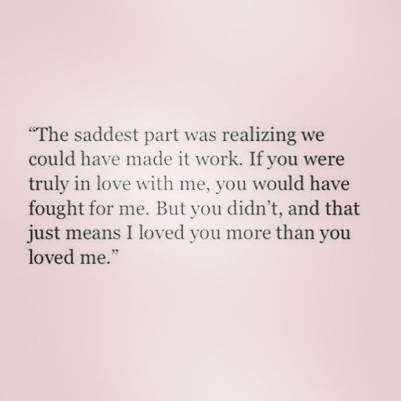 Great Sad Love Quotes