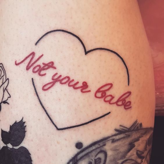 Heart Feminist Tattoos