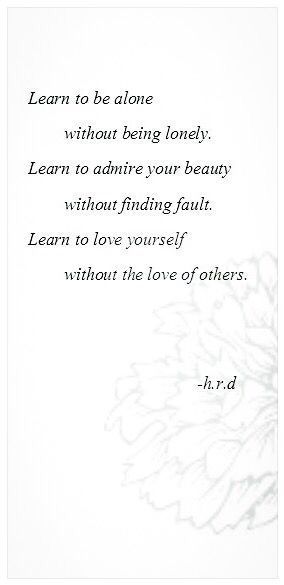 Learning Love Yourself Quotes