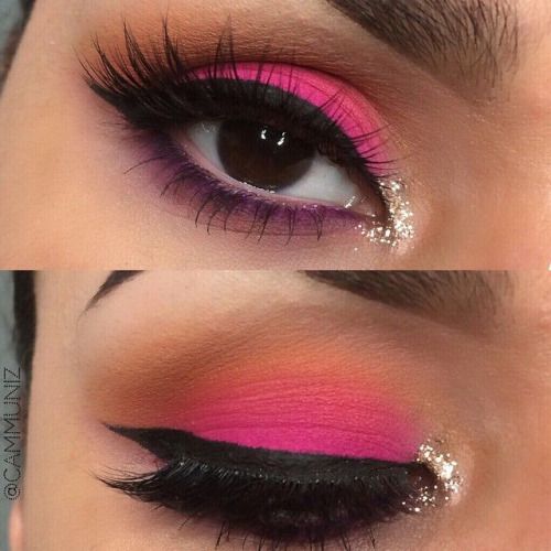 Sunset Pink with Winged Liner