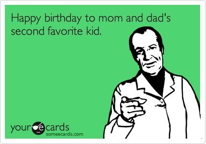 Sibling Funny Birthday Quotes
