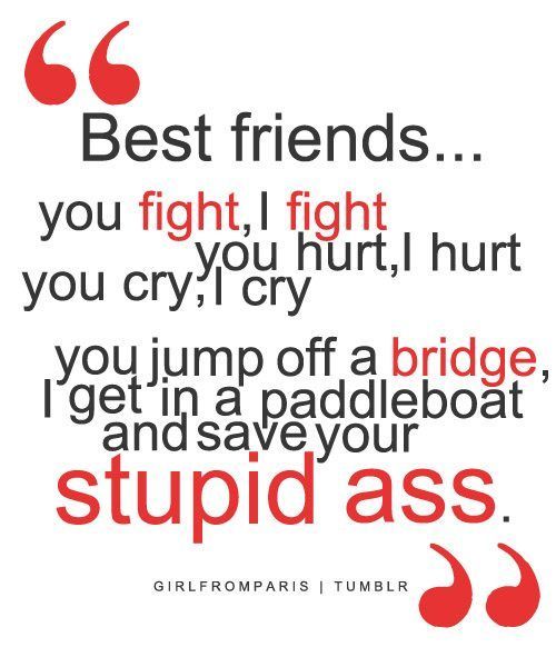 Together Funny Friendship Quotes