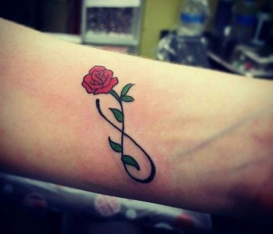 flower rose infinity 