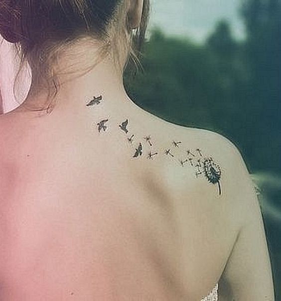 Artsy Bird Tattoos