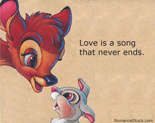 Bambi Disney Love Quotes