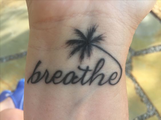 Calm Beach Tattoos
