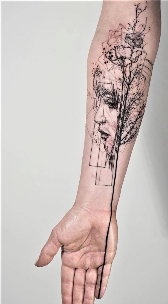 Complex-Sleeve-Tattoos-For-Women