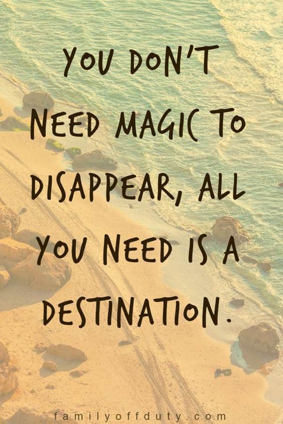 Magic Vacation Quotes