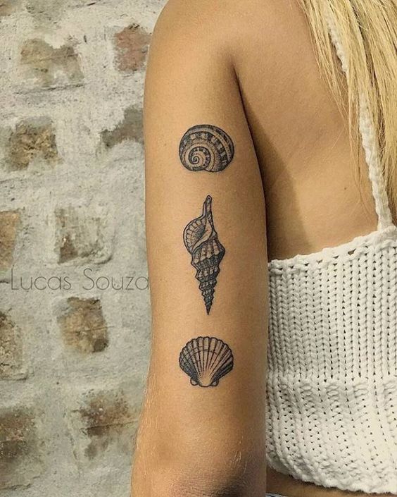 Pretty Shell Beach tattoos