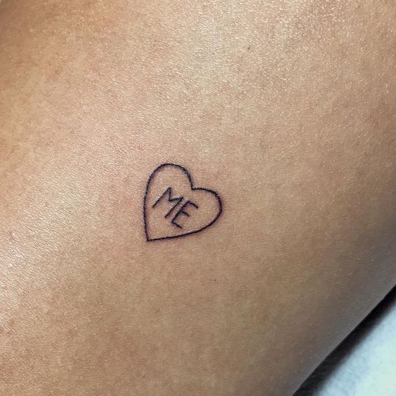 heart me tattoo