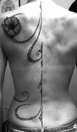 Half-back-spine-tattoos
