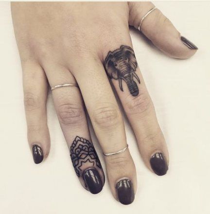 Beautiful-Small-Elephant-Tattoo-Designs