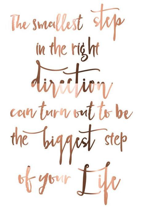 biggest step motivational quote