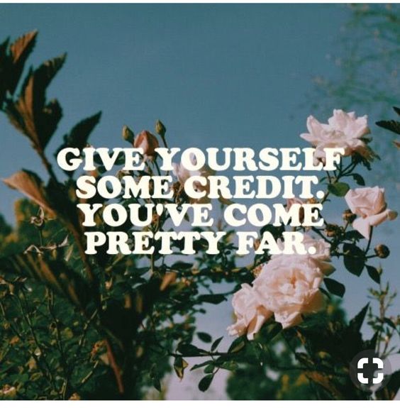credit motivational quote