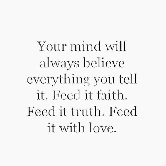 feed it love motivational quote