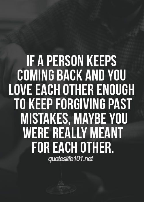 meant to be forgive me quote