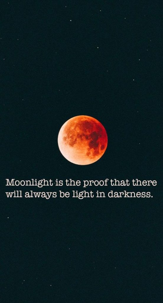 moonlight inspirational depression quote