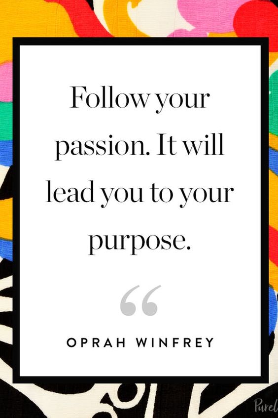 oprah purpose inspirational graduation quote