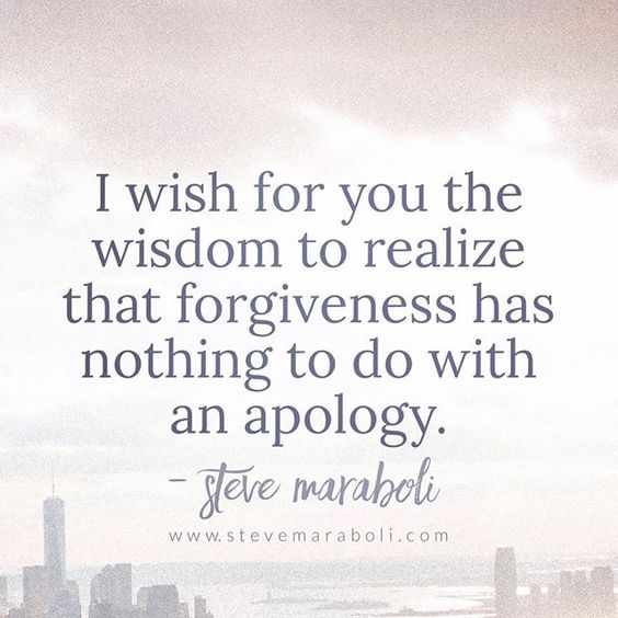 realize forgive me quote