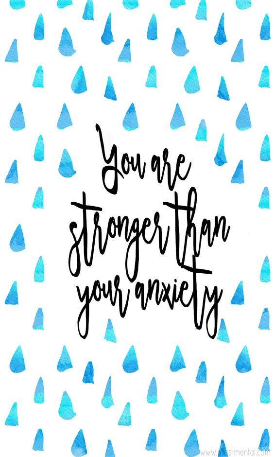 stronger inspirational anxiety quote