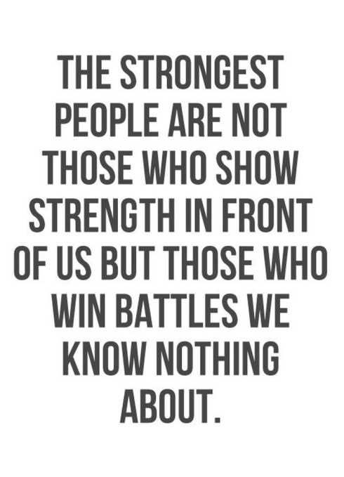 strongest people mental health quote