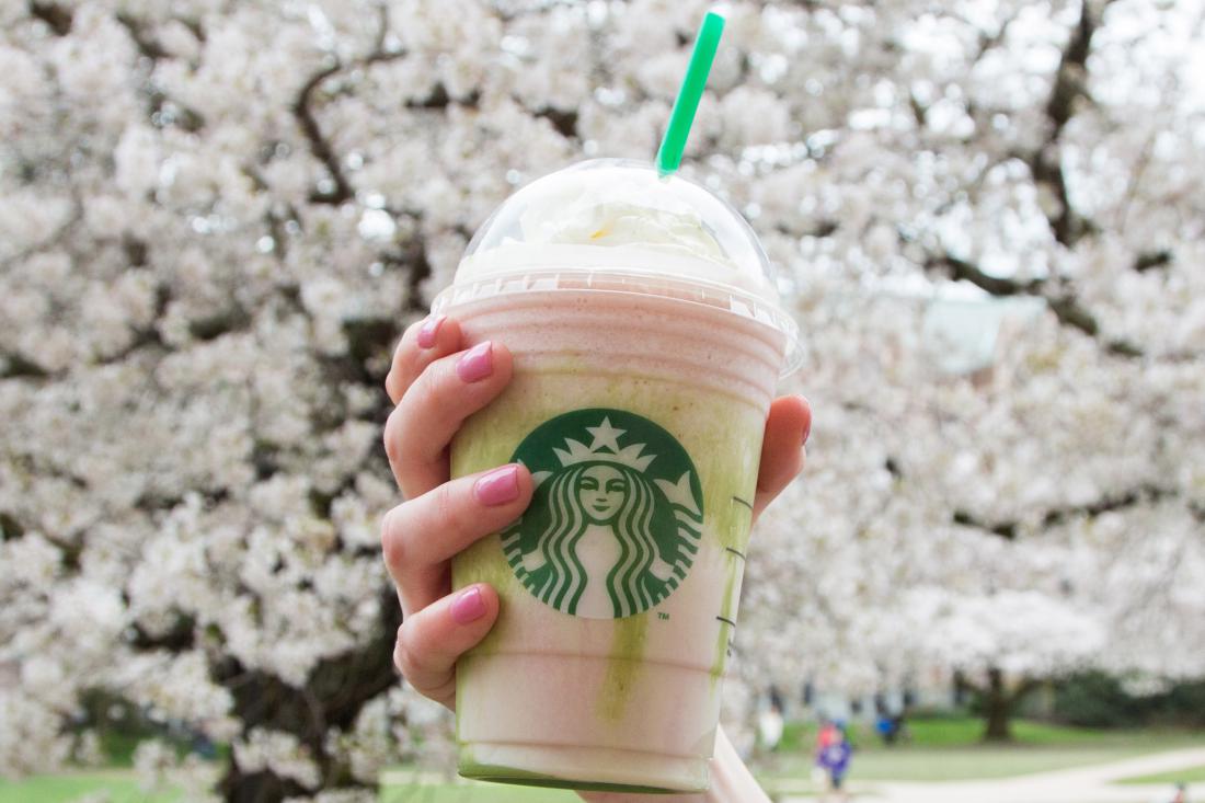 Cherry Blossom Frappuccino