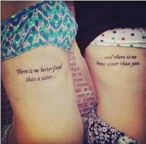 sister tatoos