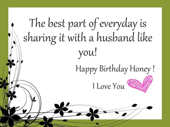Happy birthday wishes for husband